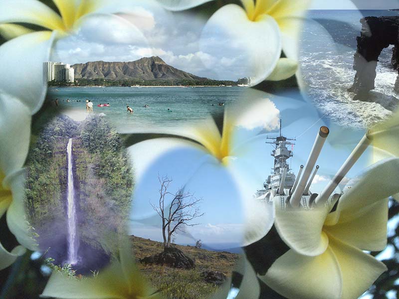 hawaii collage
