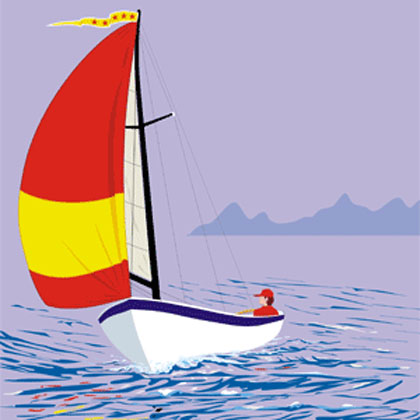 sailing dinghy