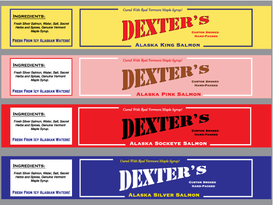salmon labels